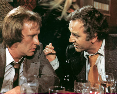 John Thaw & Dennis Waterman in The Sweeney Poster and Photo