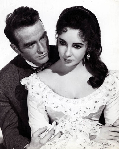 Montgomery Clift & Elizabeth Taylor in Raintree County Poster and Photo