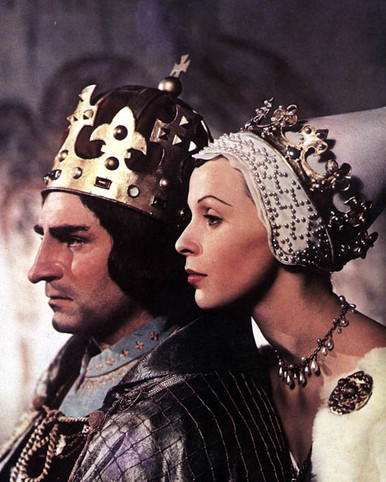 Laurence Olivier & Claire Bloom in Richard III (1954) Poster and Photo