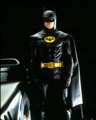 Michael Keaton in Batman Poster and Photo