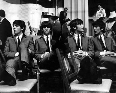 John Lennon in The Beatles Candid Shots Poster and Photo