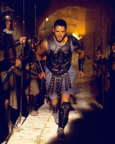 Russell Crowe in Gladiator (2000) Poster and Photo