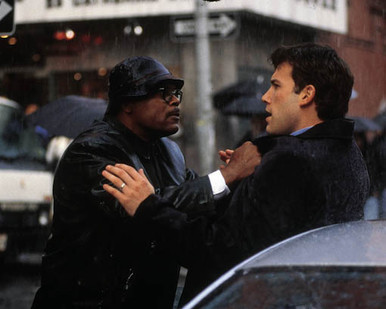Ben Affleck & Samuel L. Jackson in Changing Lanes Poster and Photo
