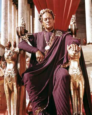 Rex Harrison in Cleopatra (1963) Poster and Photo