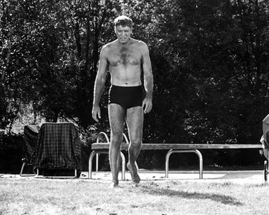 Burt Lancaster in The Swimmer a.k.a. Plovec Poster and Photo