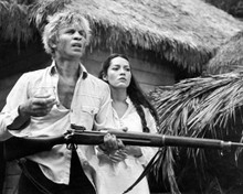 Michael York & Barbara Carrera in The Island of Dr. Moreau (1977) Poster and Photo