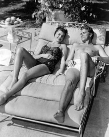 Esther Williams & Fernando Lamas in Dangerous When Wet Poster and Photo