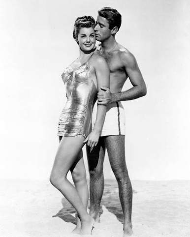Esther Williams & Peter Lawford in On An Island With You a.k.a. Dans une ile avec toi Poster and Photo