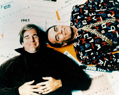 Dean Stockwell & Scott Bakula in Quantum Leap Poster and Photo