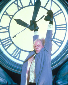 Christopher Lloyd in Back to the Future Poster and Photo