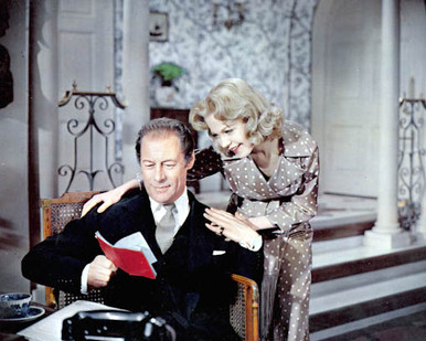 Rex Harrison & Sandra Dee in The Reluctant Debutante Poster and Photo