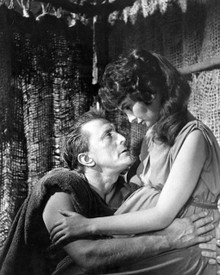 Kirk Douglas & Jean Simmons in Spartacus Poster and Photo