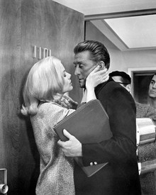 Kirk Douglas & Julie Newmar in For Love Or Money Poster and Photo