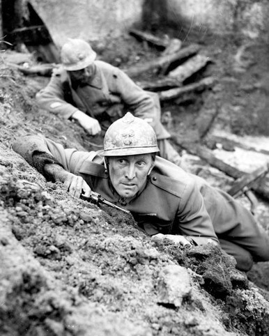 Kirk Douglas in Paths of Glory Poster and Photo