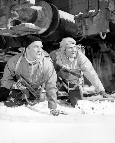 Kirk Douglas & Richard Harris in The Heroes of Telemark Poster and Photo