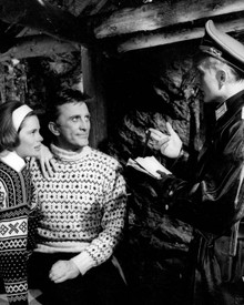 Kirk Douglas & Anton Diffring in The Heroes of Telemark Poster and Photo
