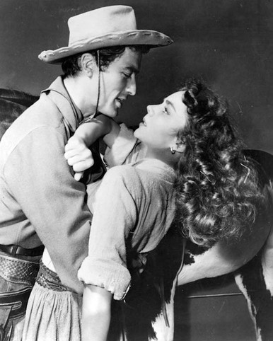Jennifer Jones & Gregory Peck in Duel in the Sun Poster and Photo