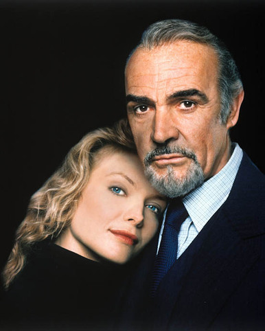Sean Connery & Michelle Pfeiffer in The Russia House Poster and Photo
