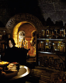 Alan Rickman in Harry Potter and the Chamber of Secrets Poster and Photo