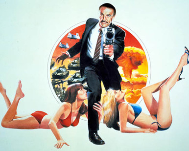Sean Connery in Wrong is Right a.k.a. The Man With the Deadly Lens Poster and Photo