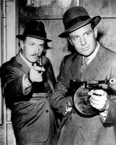 Keenan Wynn & Robert Stack in The Untouchables (1959) Poster and Photo