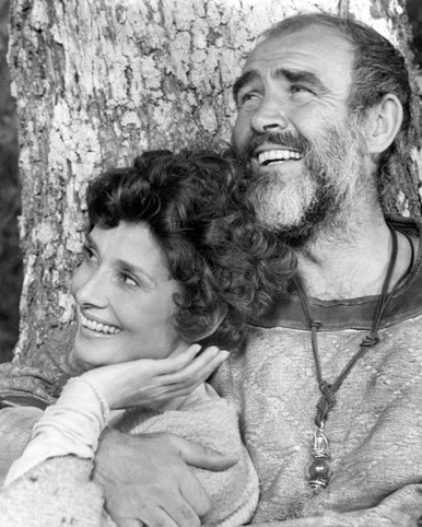 Sean Connery & Audrey Hepburn in Robin and Marian Poster and Photo