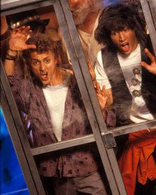 Keanu Reeves & Alex Winter in Bill & Ted's Excellent Adventure Poster and Photo