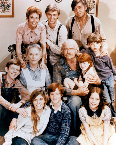 Cast in The Waltons Poster and Photo