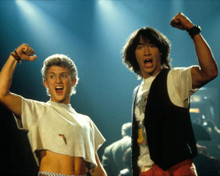 Keanu Reeves & Alex Winter in Bill & Ted's Excellent Adventure Poster and Photo