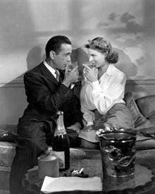 Humphrey Bogart & Ingrid Bergman in Casablanca Poster and Photo