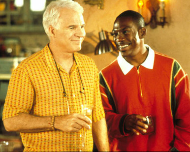 Eddie Murphy & Steve Martin in Bowfinger Poster and Photo