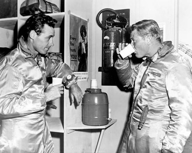 Guy Madison & Martin Milner in On the Threshold of Space Poster and Photo