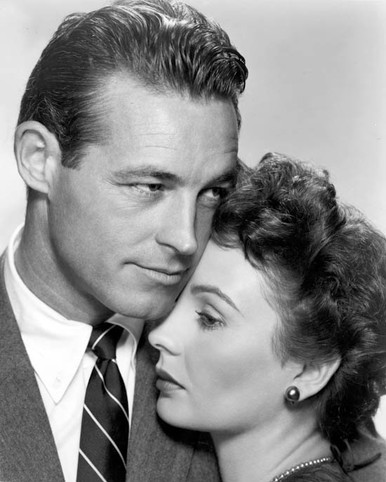 Guy Madison & Jean Simmons in Hilda Crane Poster and Photo