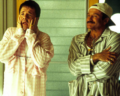Nathan Lane & Robin Williams in The Birdcage Poster and Photo