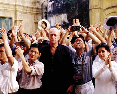 Michael Caine in The Quiet American Poster and Photo