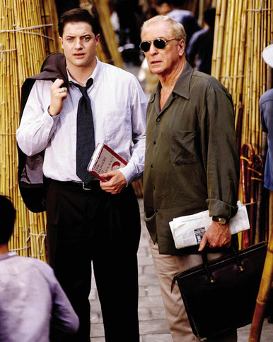 Michael Caine & Brendan Fraser in The Quiet American Poster and Photo
