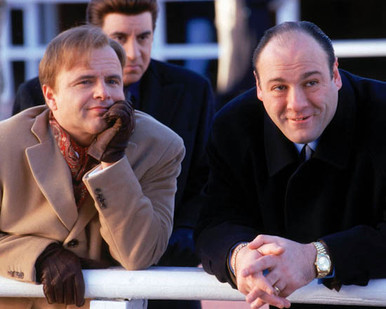 James Gandolfini in The Sopranos Poster and Photo