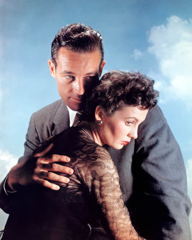 Guy Madison & Jean Simmons in Hilda Crane Poster and Photo