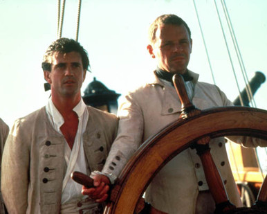 Mel Gibson & Anthony Hopkins in The Bounty Poster and Photo
