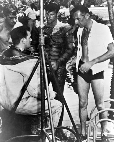 Ricou Browning & Richard Carlson in Creature From the Black Lagoon Poster and Photo