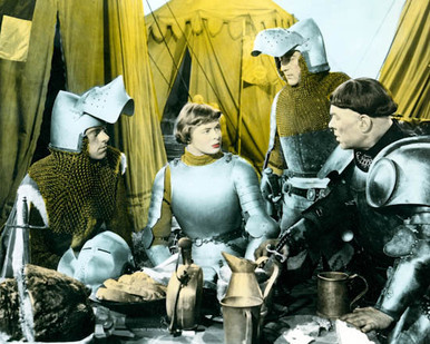 Ward Bond & Ingrid Bergman in Joan of Arc (1948) Poster and Photo