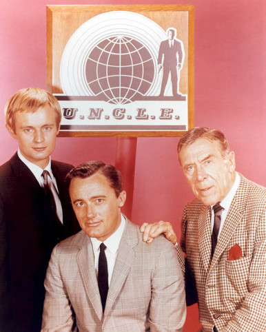 David McCallum & Robert Vaughn in The Man From U.N.C.L.E. Poster and Photo