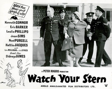 Hattie Jacques in Watch Your Stern Poster and Photo