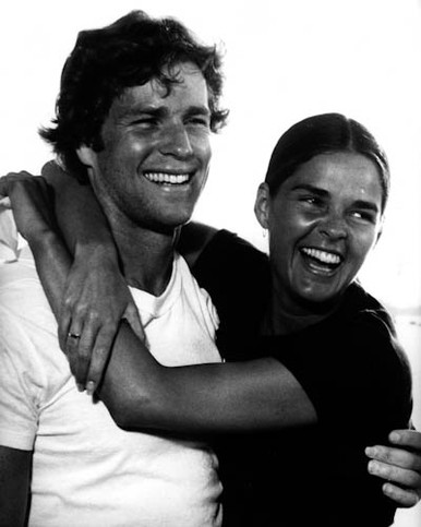 Ryan O'Neal & Ali MacGraw in Love Story (1970) Poster and Photo