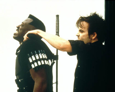 Stephen Dorff & Wesley Snipes in Blade Poster and Photo