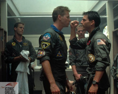 Tom Cruise & Val Kilmer in Top Gun Poster and Photo