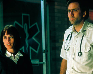 Nicolas Cage & Patricia Arquette in Bringing Out the Dead Poster and Photo