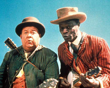 Stubby Kaye & Nat 'King' Cole in Cat Ballou Poster and Photo