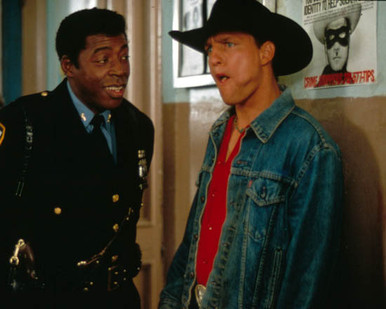 Woody Harrelson & Ernie Hudson in The Cowboy Way Poster and Photo