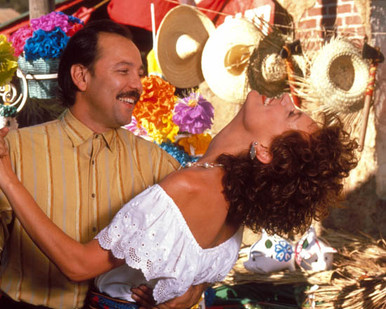 Ruben Blades & Christine Lahti in Crazy from the Heart Poster and Photo